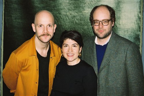 Das Zürcher Gastro-Trio: Markus Stöckle mit Elif Oskan und Valentin Diem.