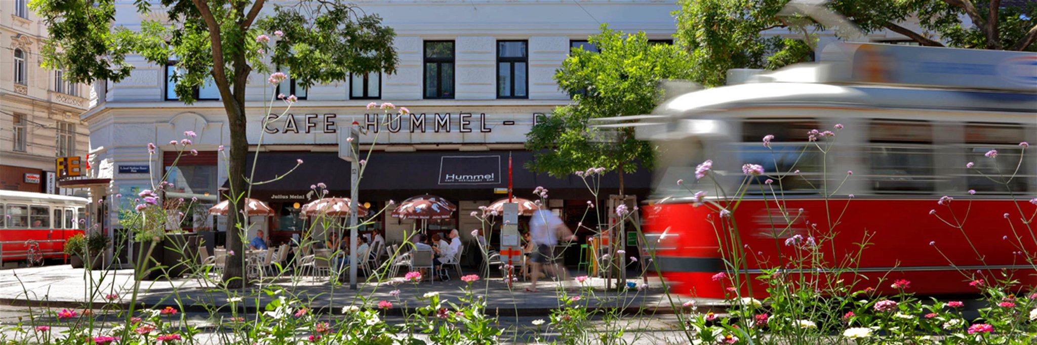 Das Café Hummel zählt zu den bekanntesten Kaffeehäusern im 8. Bezirk.