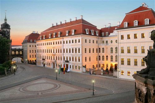 Früher Residenz für Adelige, heute ein Luxushotel: Das Taschenbergpalais.