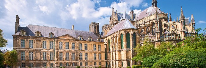 In der Kathedrale Notre-Dame de Reims wurden über Jahrhunderte die französischen Könige gekrönt.
