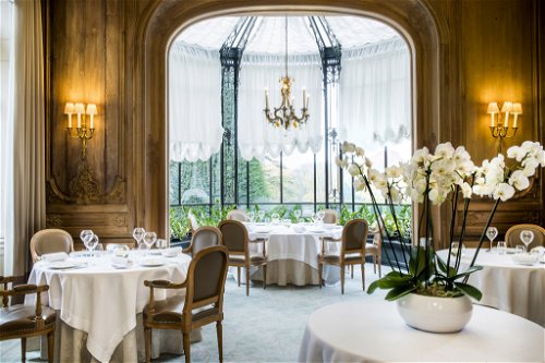 Die beiden Restaurants im Hotel »Les Crayères«: das Gourmetrestaurant »Le Parc« und die moderne Brasserie »Le Jardin«.