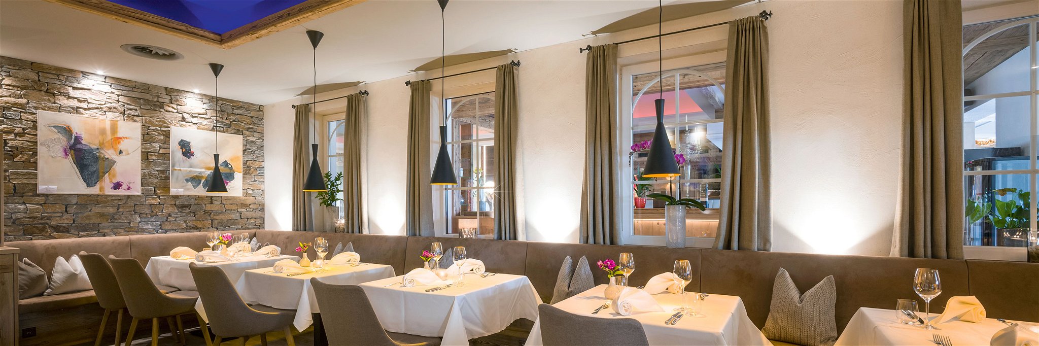 Das Hotel »Panorama Royal« leistet sich ein Gourmet-Restaurant.