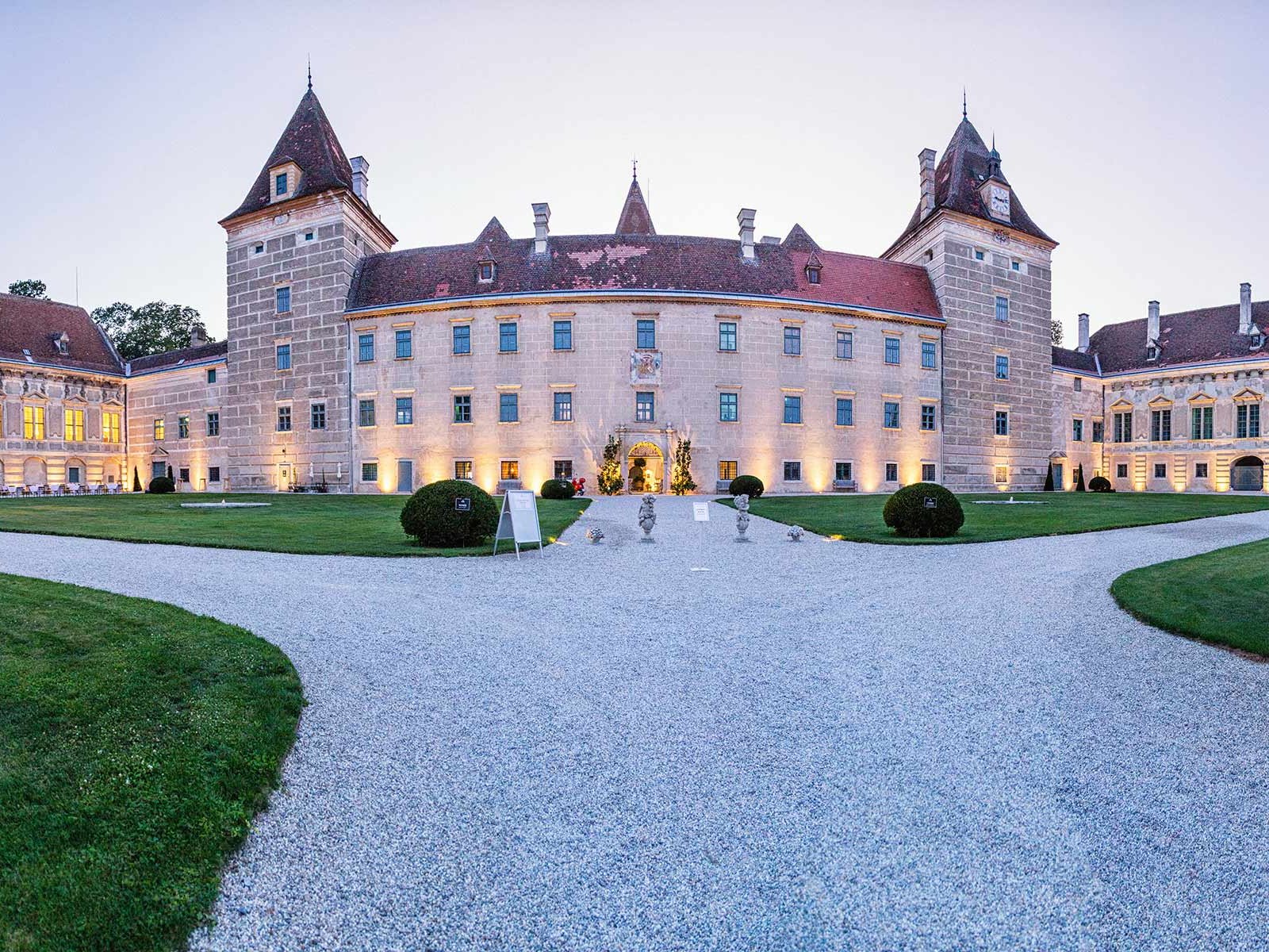 Das Schloss Walpersdorf.
