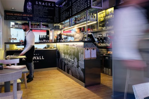 Die «Krawall Bar» am Naschmarkt ist Kilgers erstes Standbein in der Hauptstadt Wien.