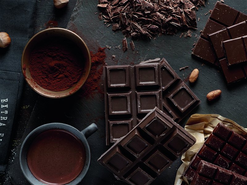 Flüssig bis fest, die Konsistenz von Schokolade ist vielseitig.