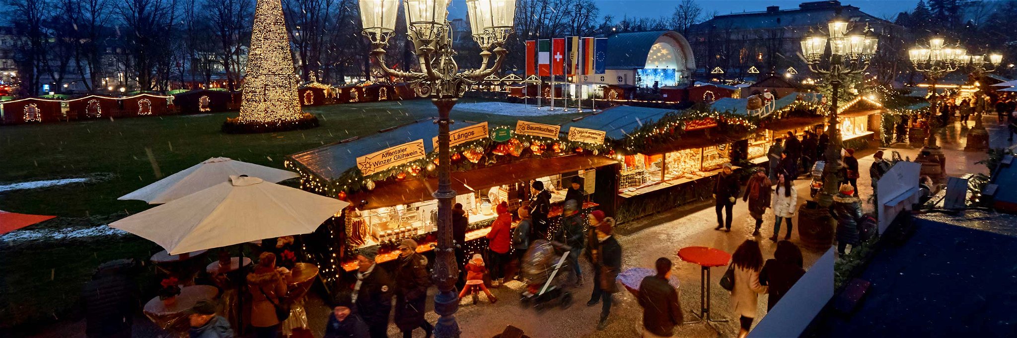 Der Christkindelsmarkt in Baden-Baden hat bis 1. Januar 2020 geöffnet.