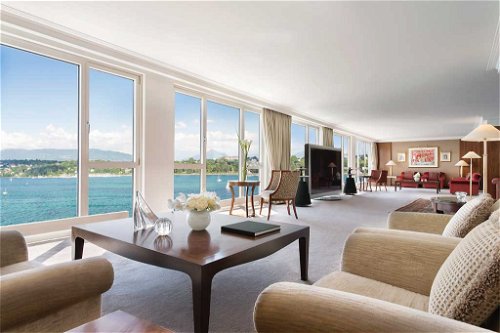 PLATZ 2 Royal Pentouse Suite Wo: Hotel President Wilson, Genf, Schweiz Kostenpunkt: ab 81'000 US-Dollar – umgerechnet rund 78'600 Franken