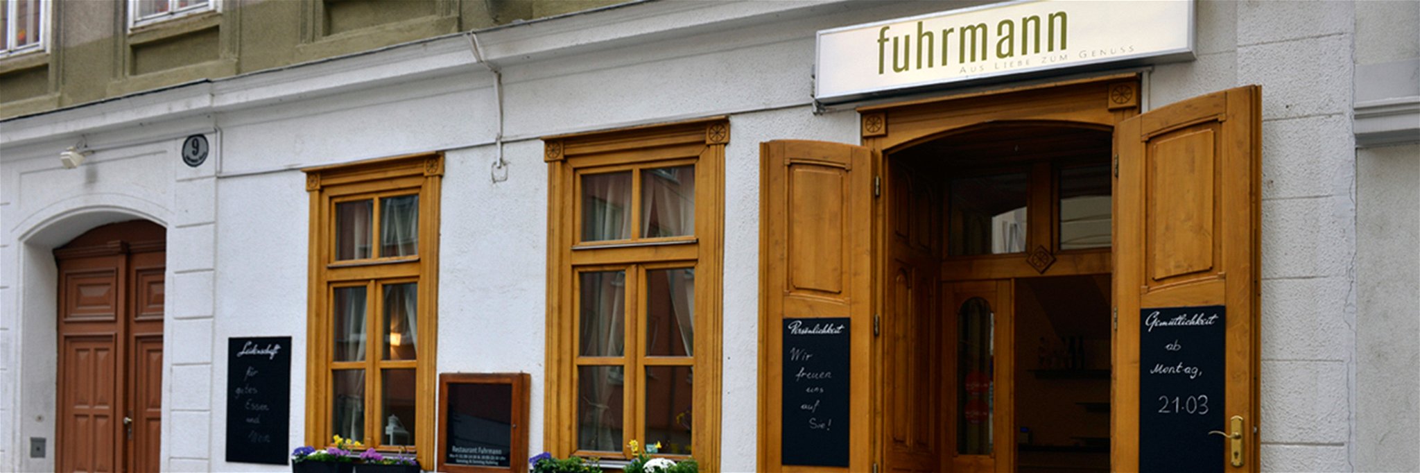 Das Restaurant »Fuhrmann« im 8. Bezirk.