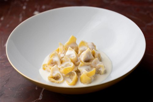 »Tortellini with Parmigiano Reggiano cream«