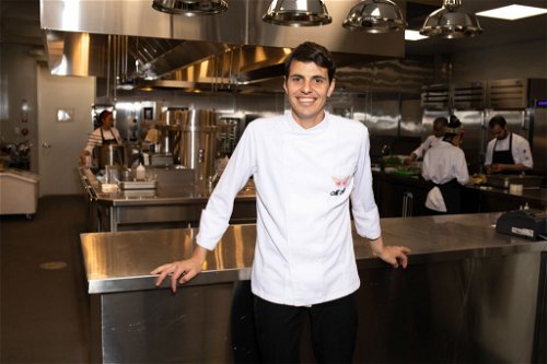 Mattia Agazzi, Chefkoch der neuen »Osteria Gucci« in Beverly Hills