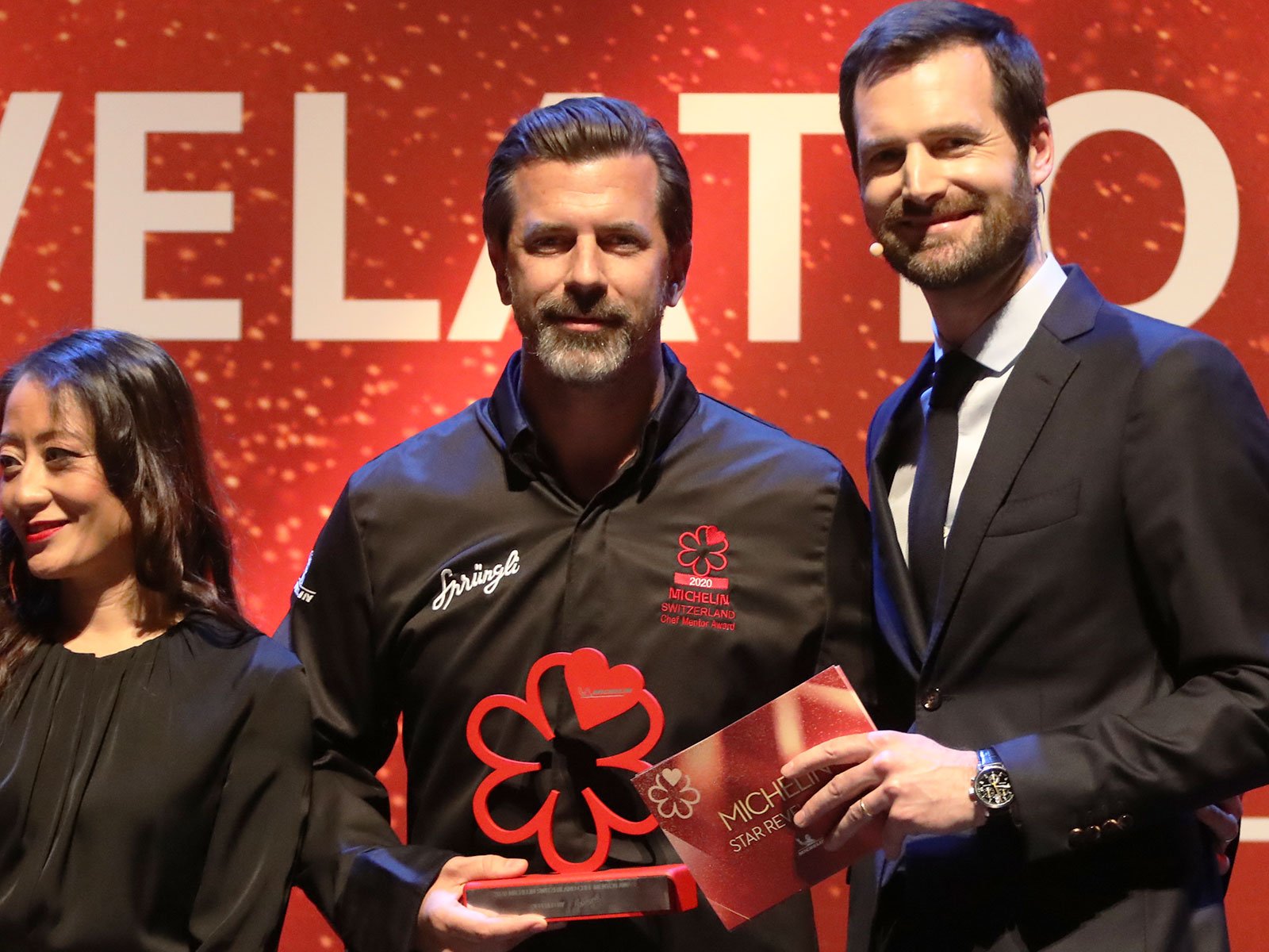 Drei-Sterne-Koch Andreas Caminada wurde mit dem »Mentor Award« ausgezeichnet.