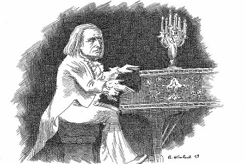 Franz Liszt, ein früher Popstar.
