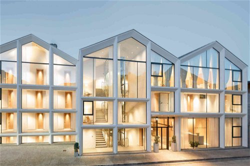 »Peter Pichler Architecture« setzen im »Schgaguler Hotel« auf Holz, Stein und Glas.