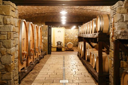 Das Weingut Lis Fadis bei Prepotto hat sich auf Rotweine spezialisiert.
