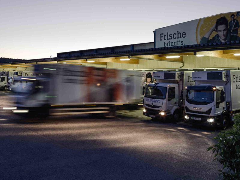 Kröswang beliefert mehr als 13.000 Betriebe in Österreich und Süddeutschland mit Lebensmitteln.