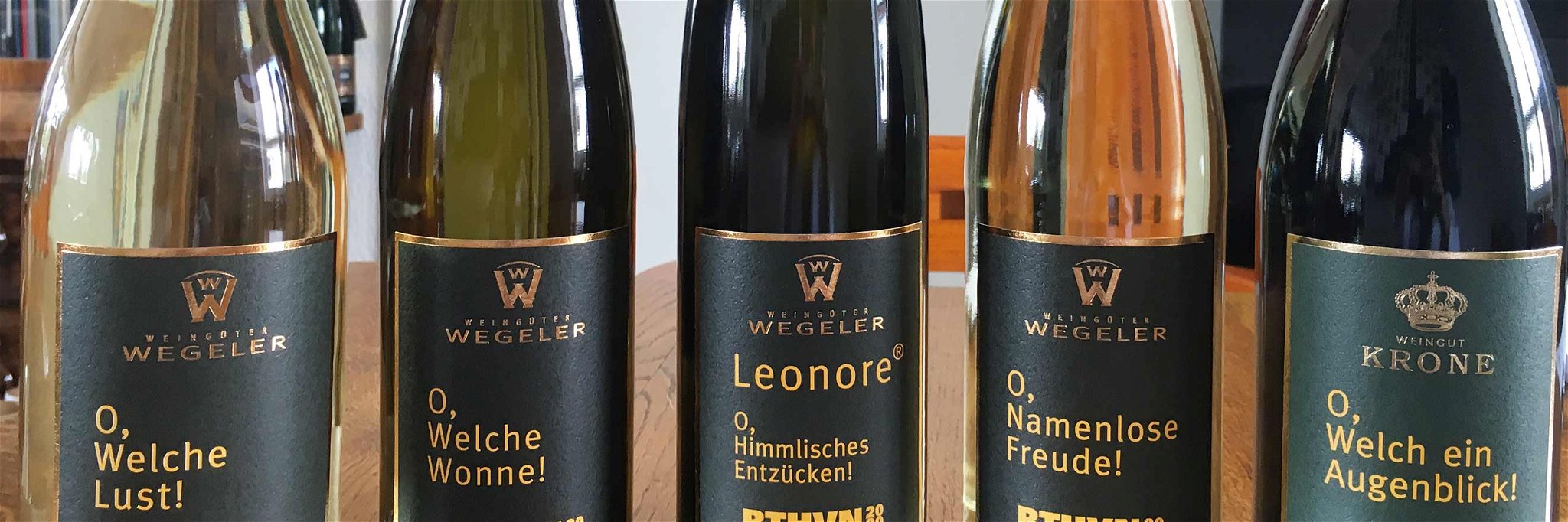 Die Beethoven-Kollektion der Weingüter Wegeler