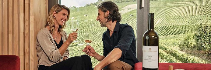 Urlauber finden in Baden-Württemberg mit dem neuen Gütesiegel »Wein und Architektur« garantiert die richtigen Adressen.