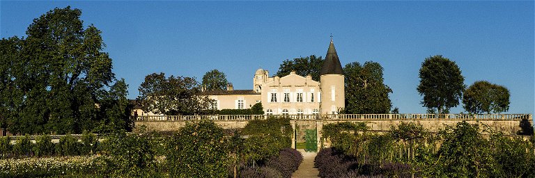 Das Château Lafite Rothschild in Bordeaux