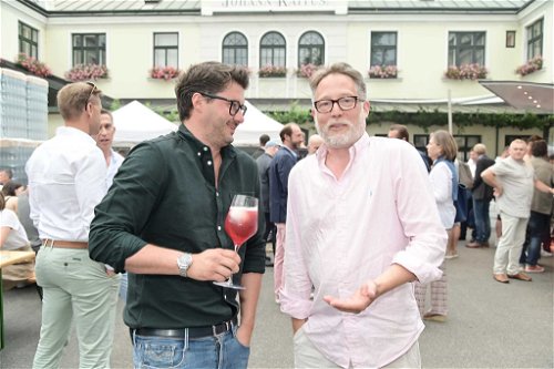 Spirituosen-Produzent Hansi Reisetbauer und Gastronom Oliver Horvath (u.a. »Kleinod«)
