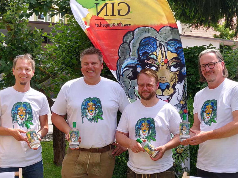 Matthias Thonhofer, Edgar Wernbacher, Andreas Krainer und Martin Cremsner.