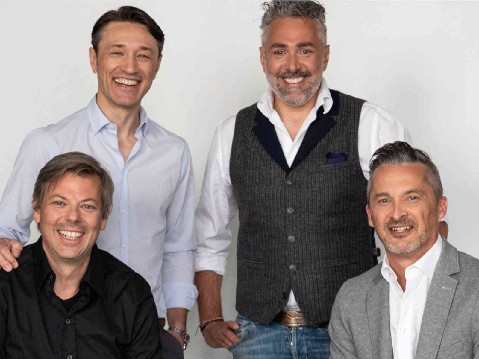 Starkes Team: Ozonos-Erfinder Thomas Brunauer, die neuen Gesellschafter Niko Kovac und Roland Trettl sowie CEO Fredy Scheucher.