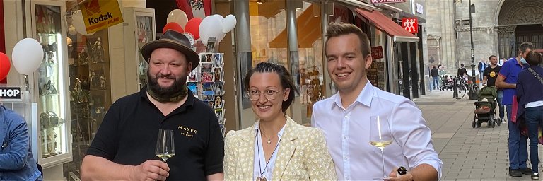 Alexander Mayer, Lisa Maria Kerbel und Florian Masser