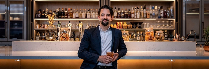Francois Bräuning ist Barmanager der neuen «Lenox Bar».