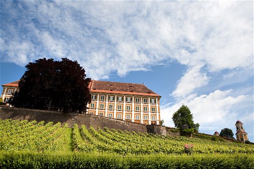 Schloss Stainz im weststeirischen Schilcherland war Wohnsitz des legendären Erzherzog Johann, einem großen Förderer der Weinkultur.