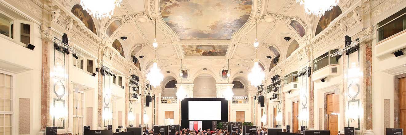Der Festsaal aus dem Archiv: Falstaff Rotweingala 2019