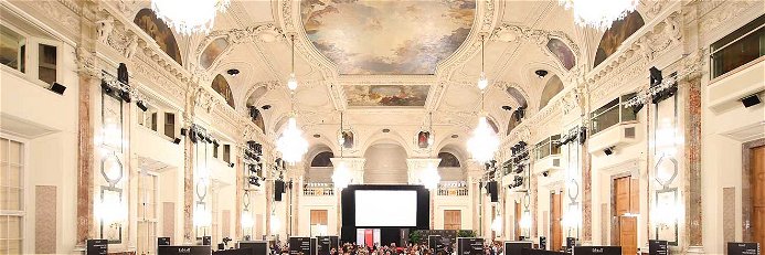 Der Festsaal aus dem Archiv: Falstaff Rotweingala 2019