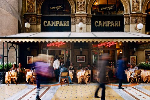 Institution, Wahrzeichen, Genussort: Das »Camparino« gehört untrennbar zu Mailand und der Galleria.
