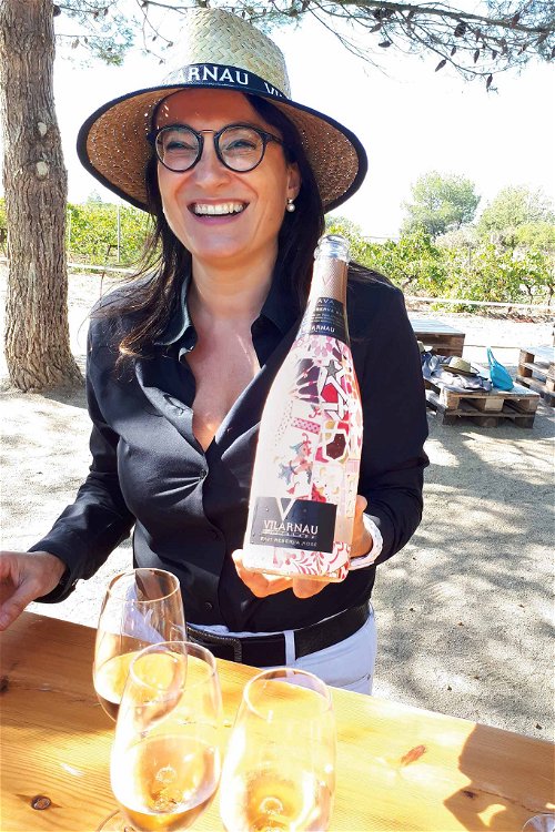Eva Plazas Torné, ist die verantwortliche Önologin und Weinmacherin von »Cavas Vilarnau«.