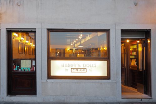 »Harry's Dolci«, die Sommer-Dependance der berühmten Bar auf der Giudecca.