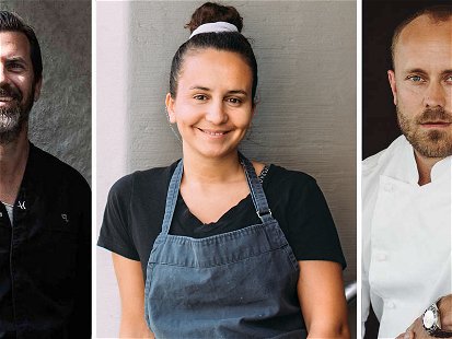 Andreas Caminada, Zizi Hattab und Tobias Funke zählen zu den Siegern des Restaurant- und Beizenguides 2021.