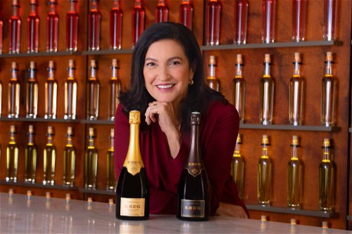 Die Venezolanerin »Maggie« Henriquez hat dem altehrwürdigen Champagnerhaus Krug zu einem neuen Image verholfen.