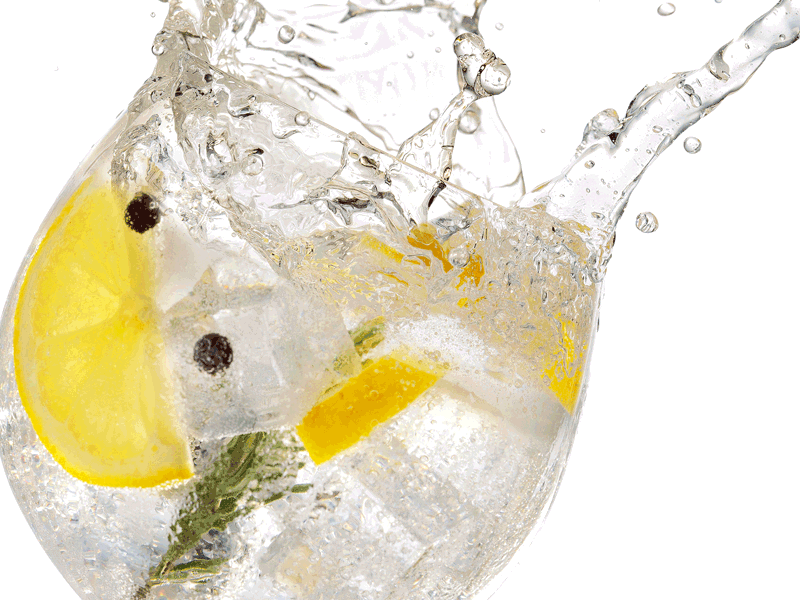 Neben den klassichen Tonic-Waters können auch zahlreiche Erfrischungsgetränke für guten Gin verwendet werden.