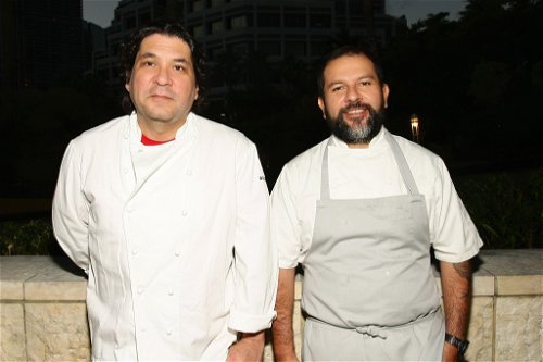 Gastón Acurio (rechts) aus Peru und Enrique Olvera aus Mexiko haben Lateinamerika zum gastronomischen Shangri-La gemacht.