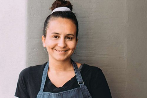 Zizi Hattib wurde mit ihrem vegetarischen Lokal «Kle» mit einem «Grünen Stern» ausgezeichnet.