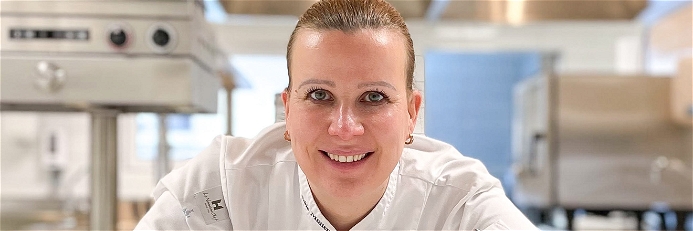 Michéle Müller wird die neue Küchenchefin im «Kempinski Palace Engelberg».