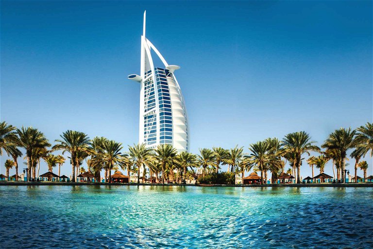 Die Metropole der Vereinigten Arabischen Emirate.