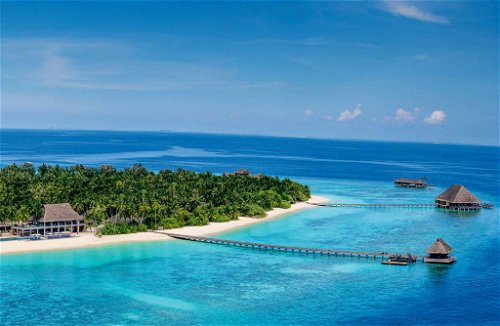 Das Insel-Resort «Velaa Private Island» liegt 187 Kilometer von Malé entfernt und erfüllt höchste Ansprüche an Komfort, Exklusivität und Privatsphäre.