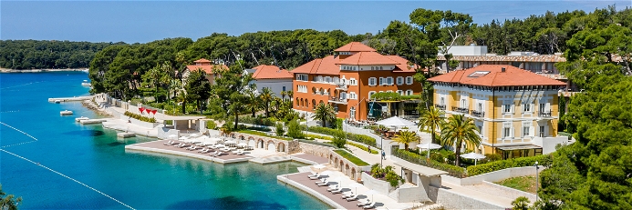 Das Boutique Hotel «Alhambra» auf der kroatischen Insel Lošinj.