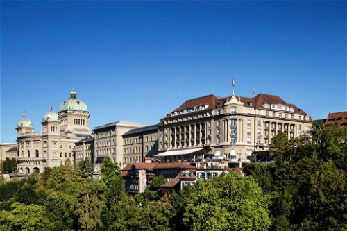 Das Luxushotel «Bellevue Palace» in Bern