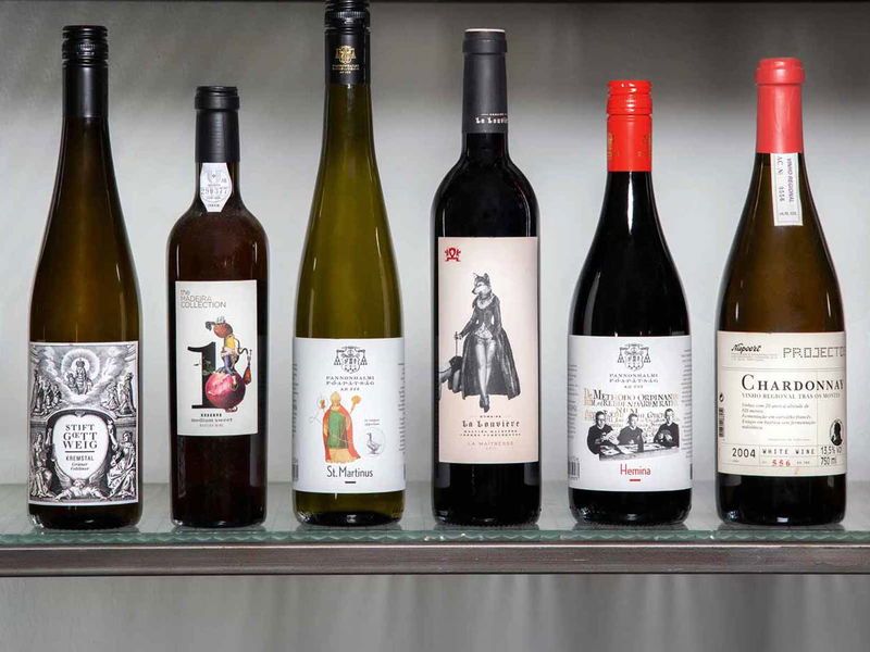 Star designer Cordula Alessandri develops labels for winemakers around the world from her studio in Vienna.