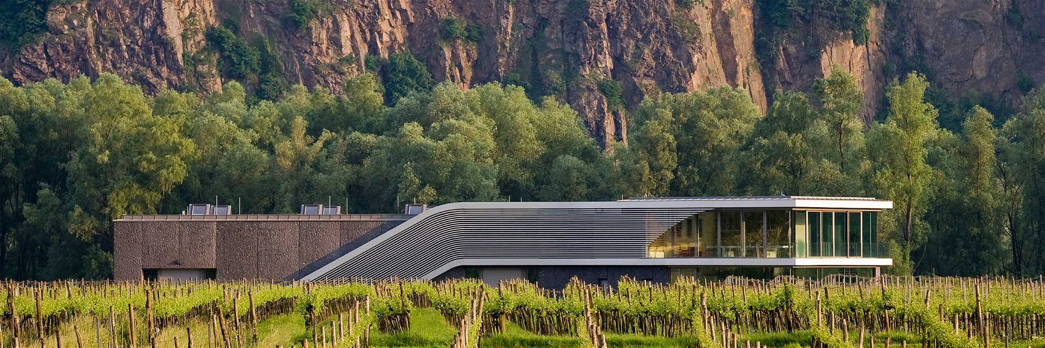 Das Weingut F.X. Pichler in der Wachau setzte gemeinsam mit architekten TAUBER neue Maßstäbe in Sachen moderne Weinbauarchitektur.