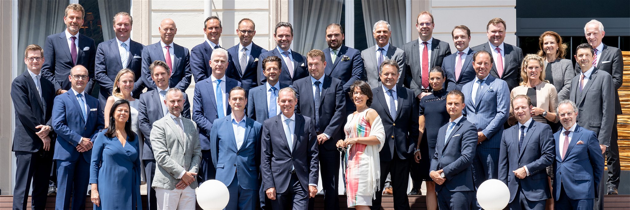 Die Teilnehmer der Swiss Deluxe Hotels Generalversammlung im «Splendide Royal Lugano»