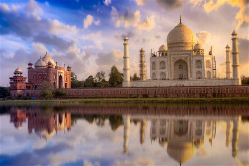 PLATZ 9 Taj Mahal, Agra, Indien