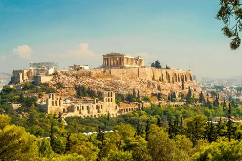 PLATZ 10 Akropolis, Athen, Griechenland