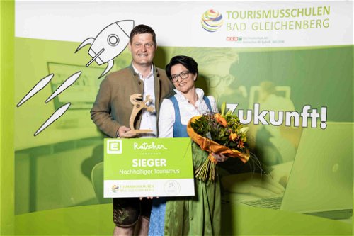 Der Tourismuspanther der Zukunft gehört 2020 Andreas und Michaela Muster vom Ratscher Landhaus.