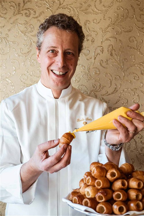Familiensache: Paolo Rota ist der Schwager von Enrico Cerea und zeichnet in dessen Restaurant «Da Vittorio» in St. Moritz für die Küche verantwortlich.